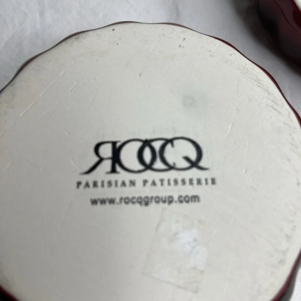 ROCQ Parisian Patisserie Set Of 2 Stoneware  5